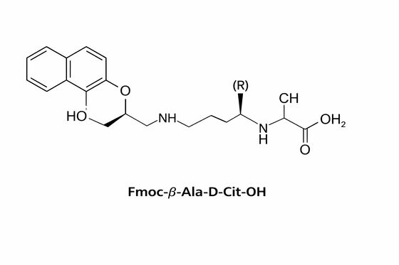 Fmoc-β-Ala-D-Cit-OH Pharmaceutical Impurity For Peptide Building Block